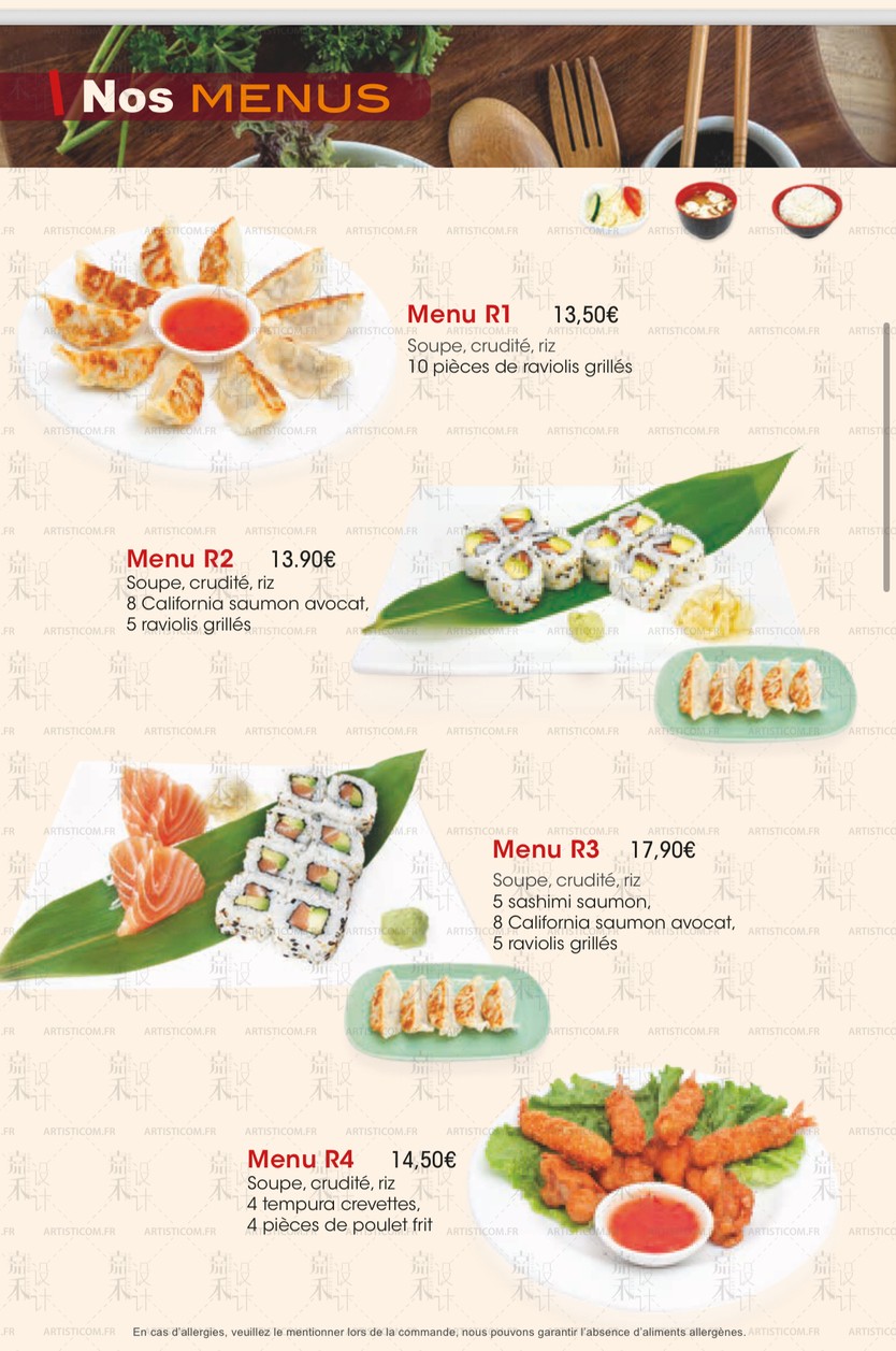 Issy Tokyo menu 7