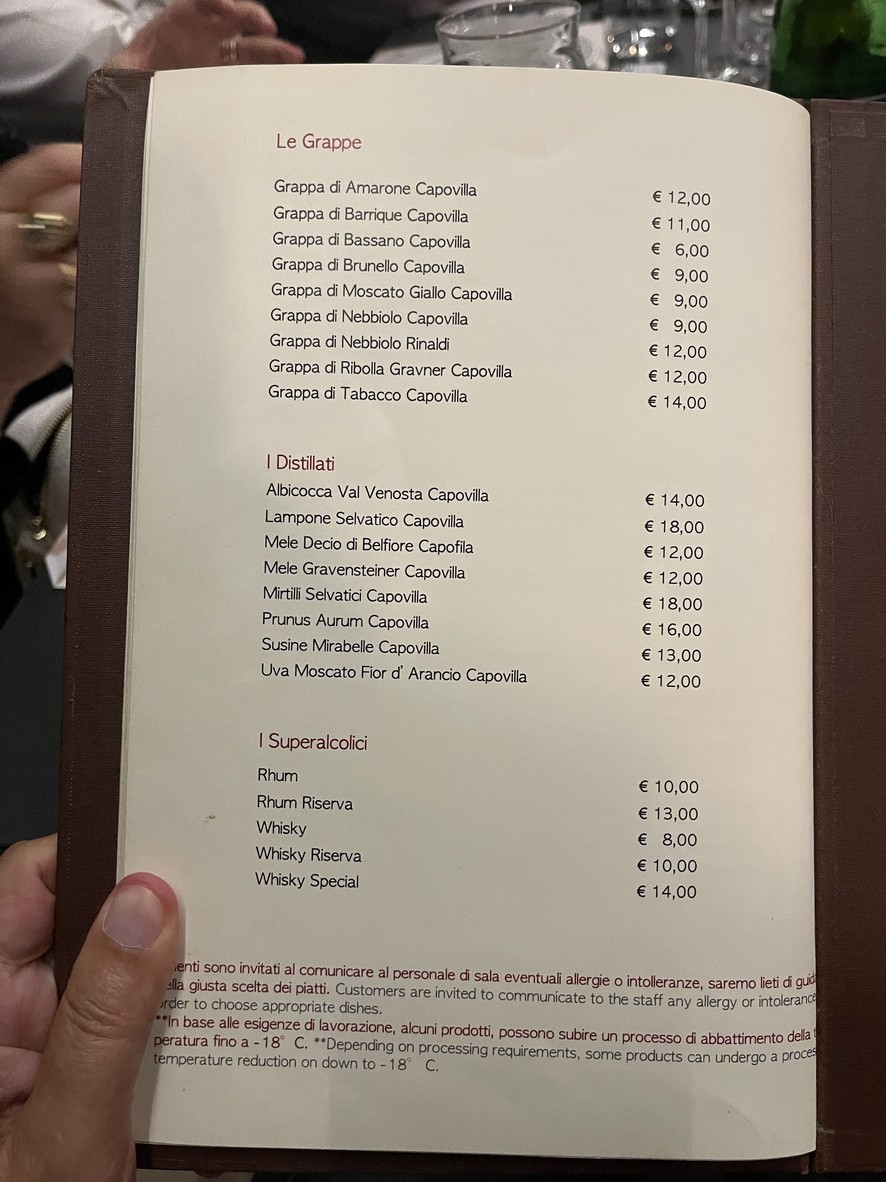 Trattoria Da Cesare al Casaletto menu 6