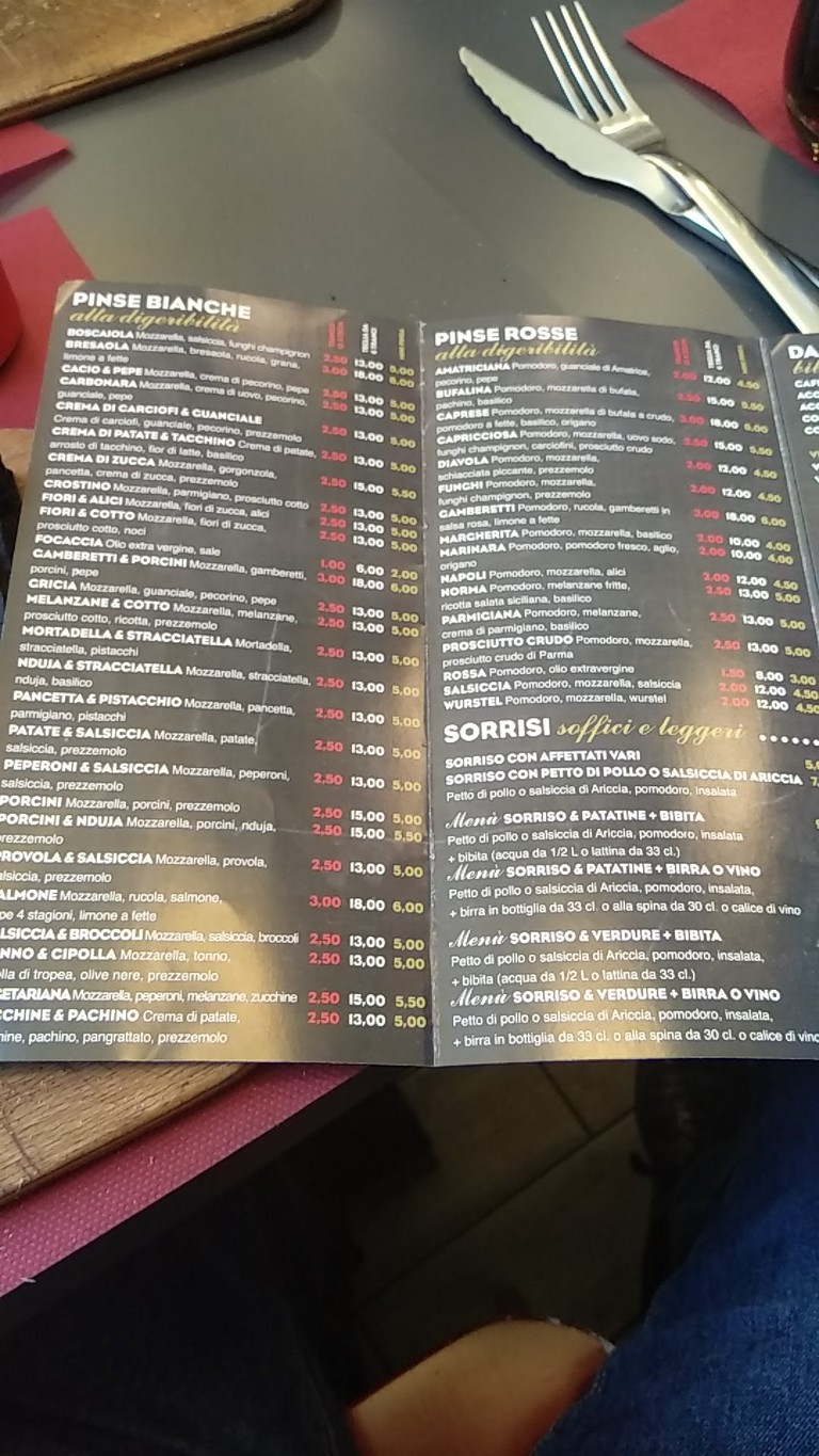 PIZZA CAPITALE menu 2