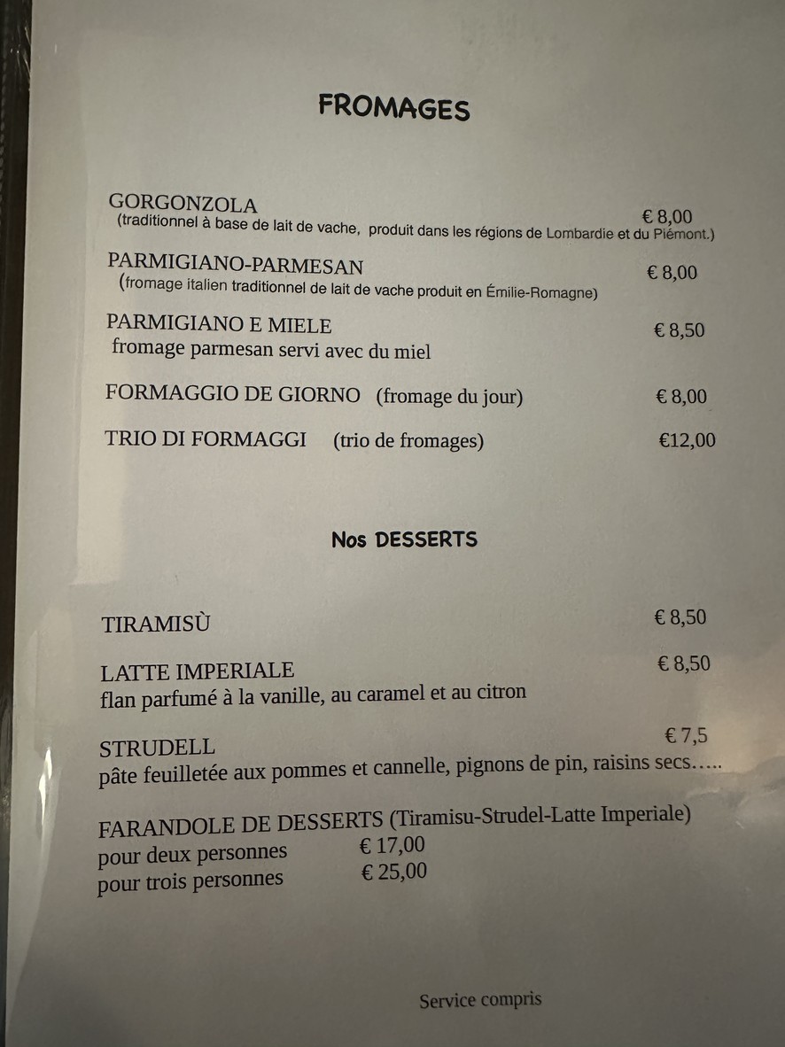 L'Osteria Dell'Anima menu 3
