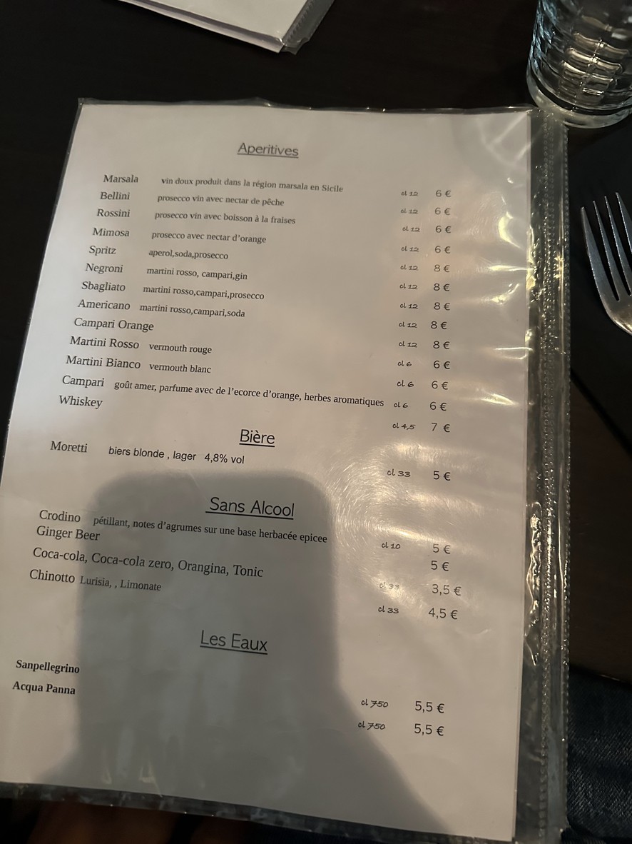 L'Osteria Dell'Anima menu 4