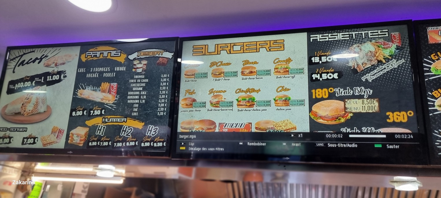 Fast Balard menu 2