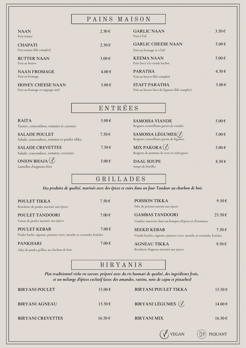 Nawab menu 1