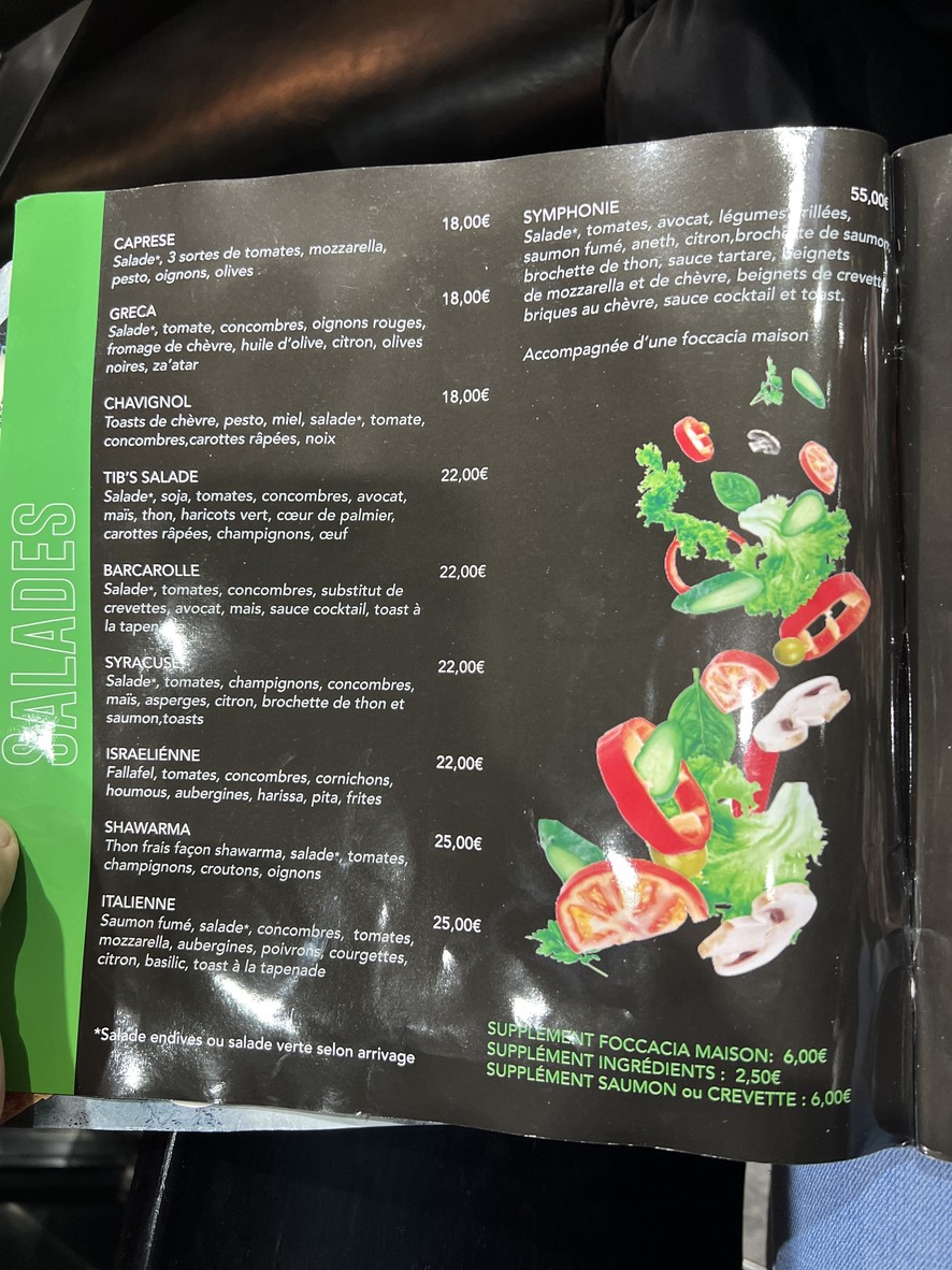 Tib's menu 3