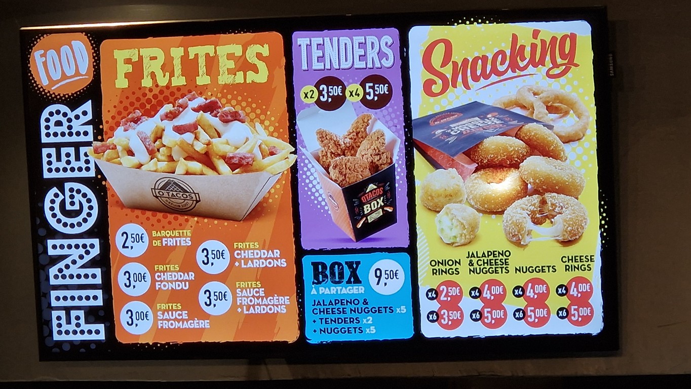 O'Tacos menu 2