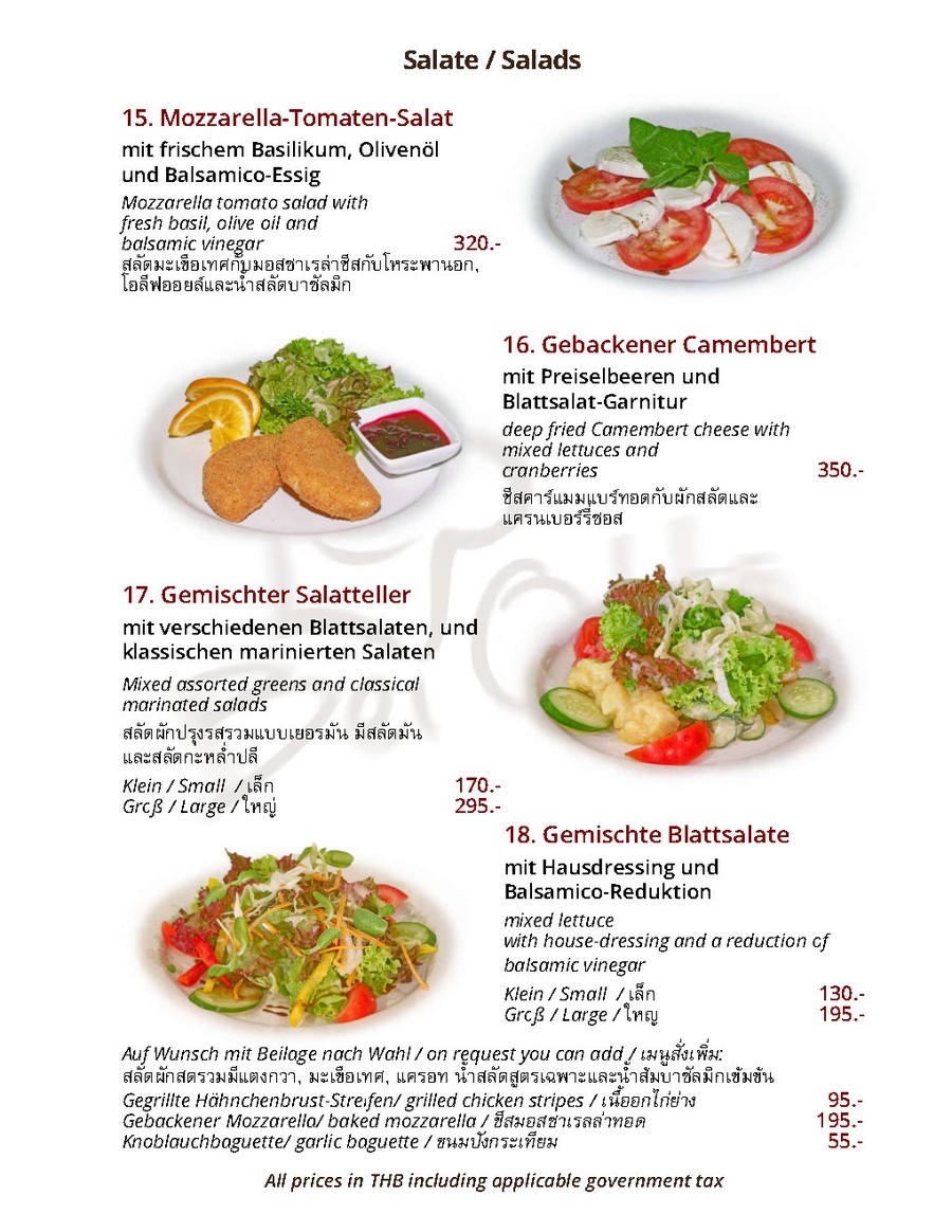 Baiyotto menu 3