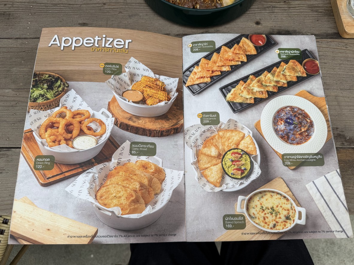 9 Salads menu 1