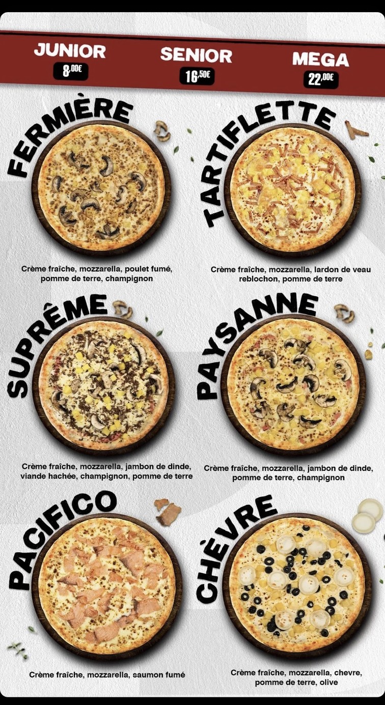 Pizza Punch Epinay menu 5