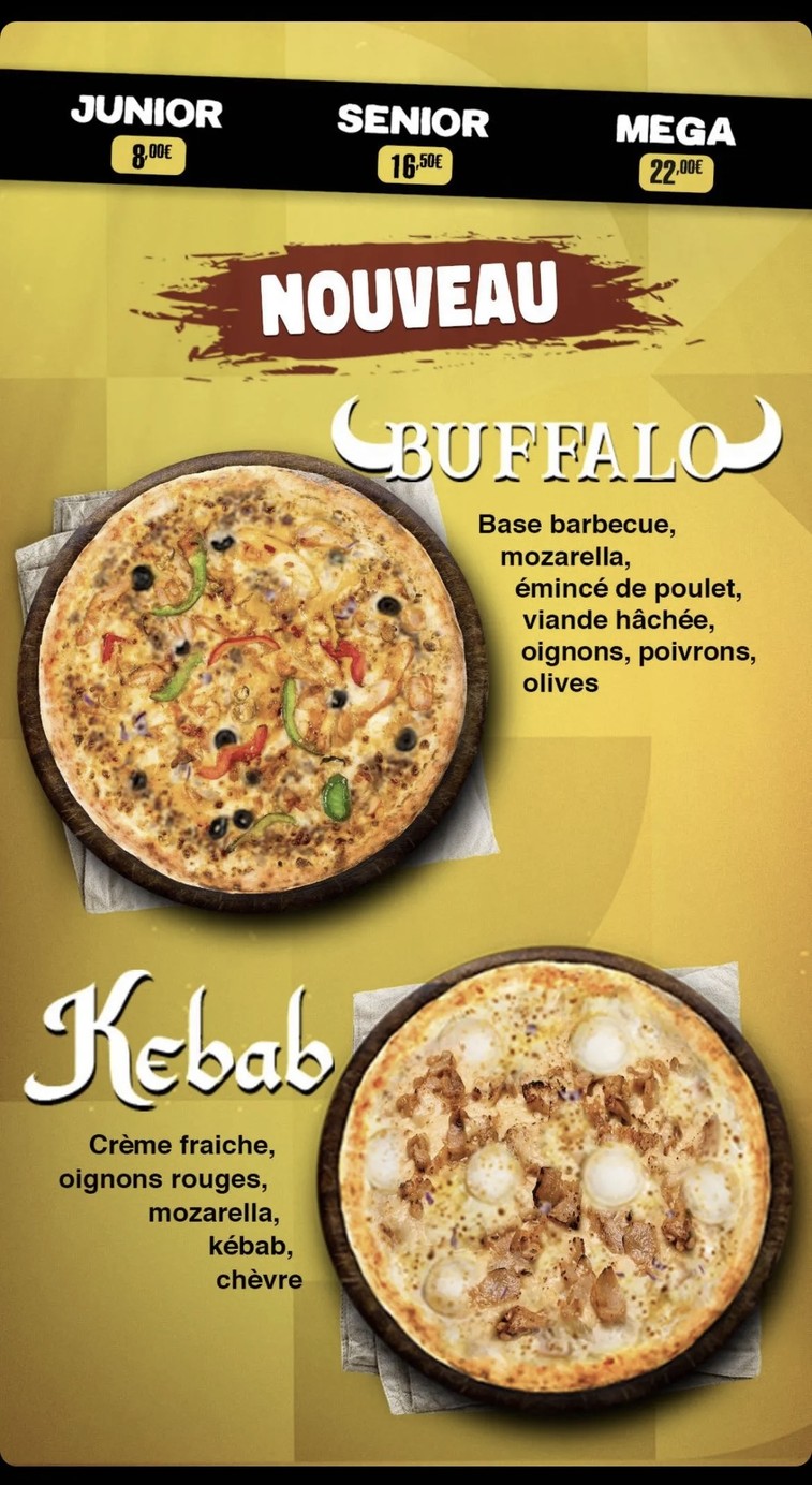 Pizza Punch Epinay menu 7