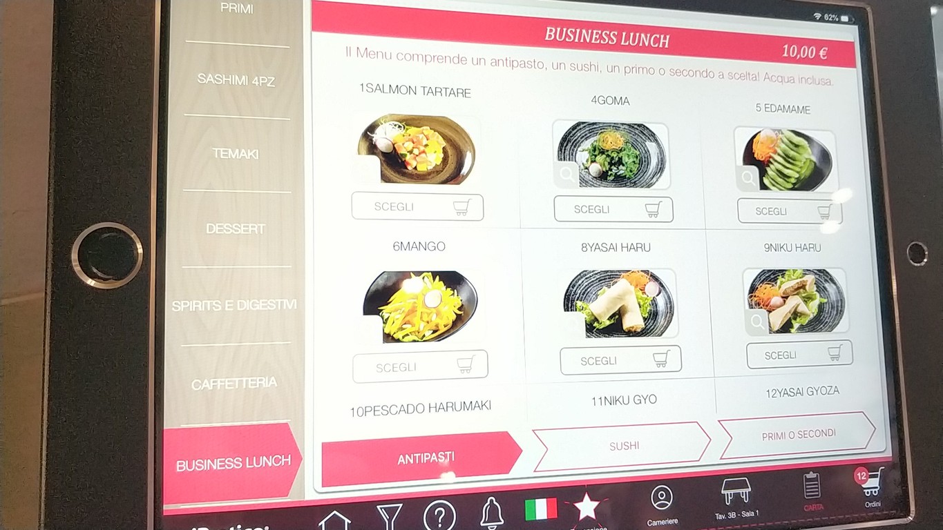 Domò Sushi Roma menu 2