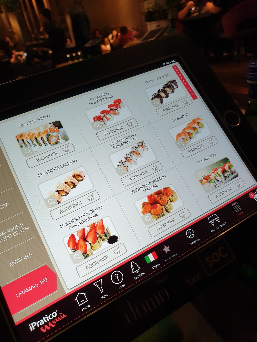 Domò Sushi Roma menu 5