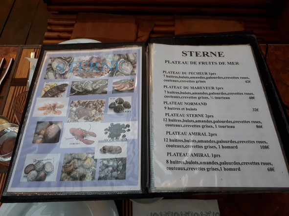 Sterne fruits de mer