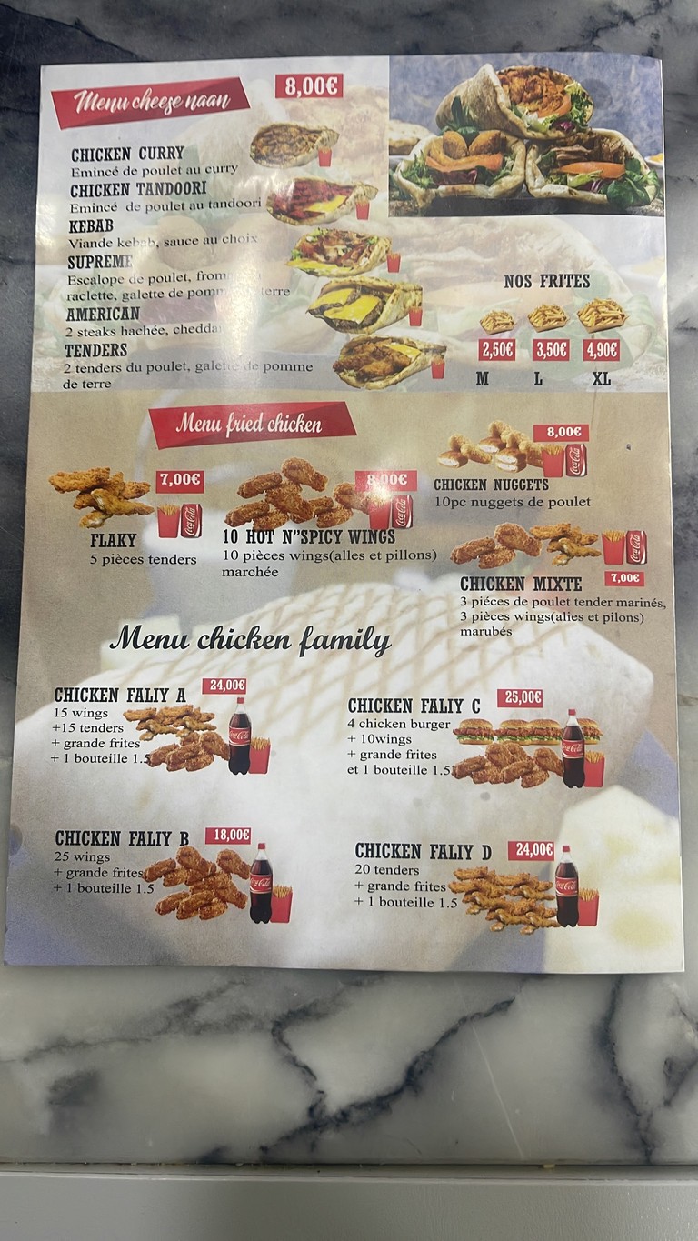 Big Food menu 2