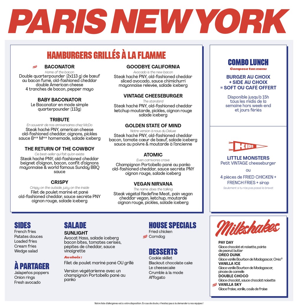 PNY MARAIS TEMPLE menu 1