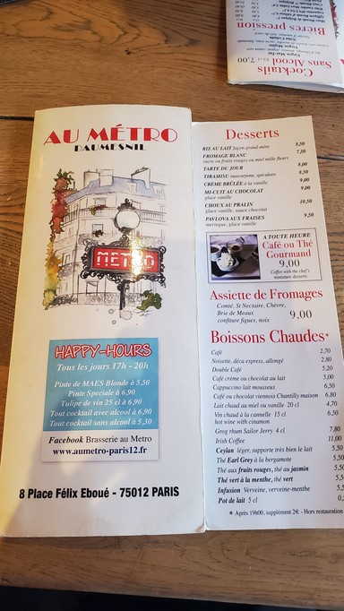 Au Métro