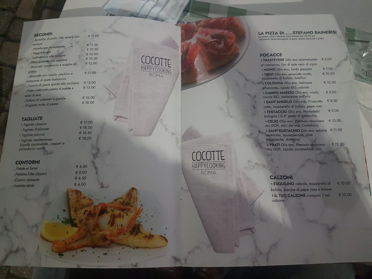Cocotte Happy Cooking menu 2