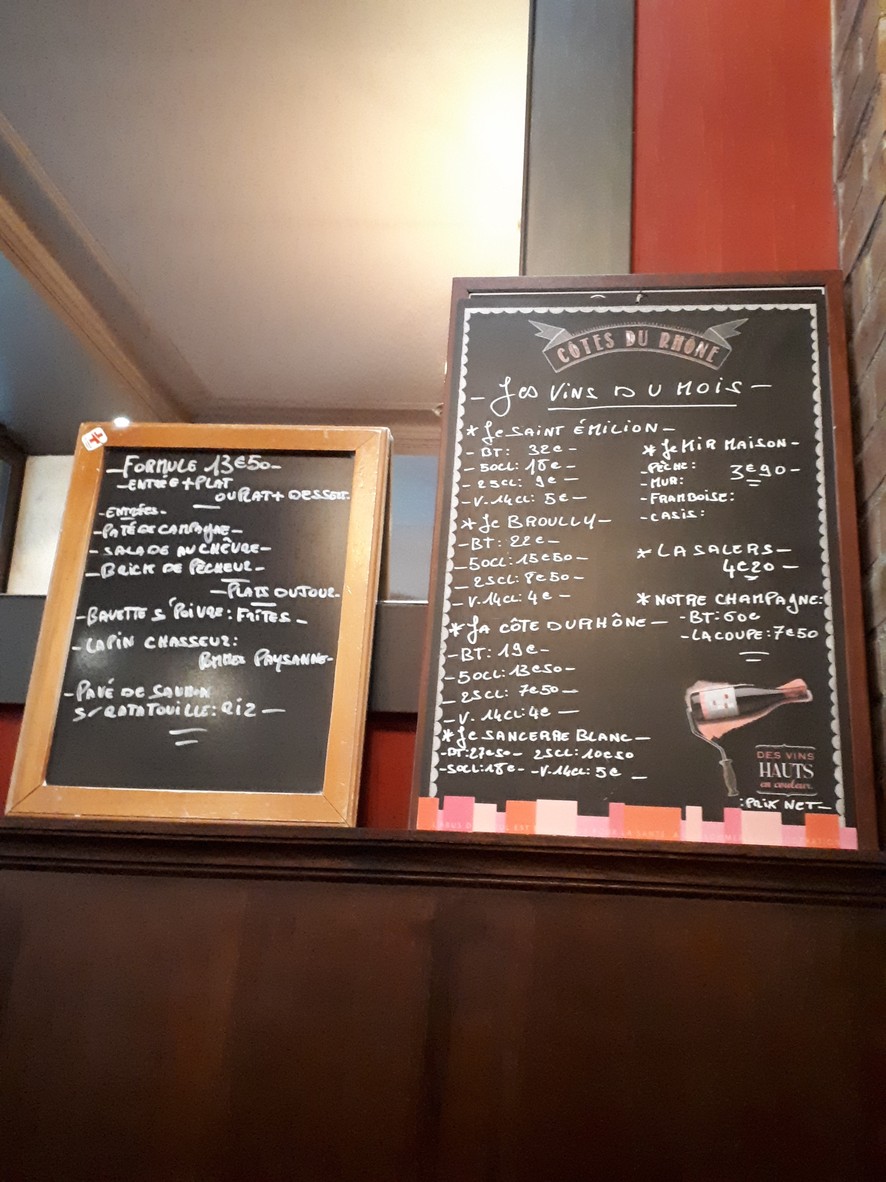 Le Ramus menu 2