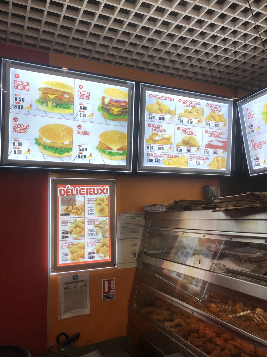 Chiken Spot menu 1