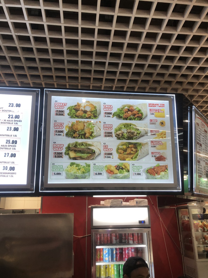 Chiken Spot menu 2
