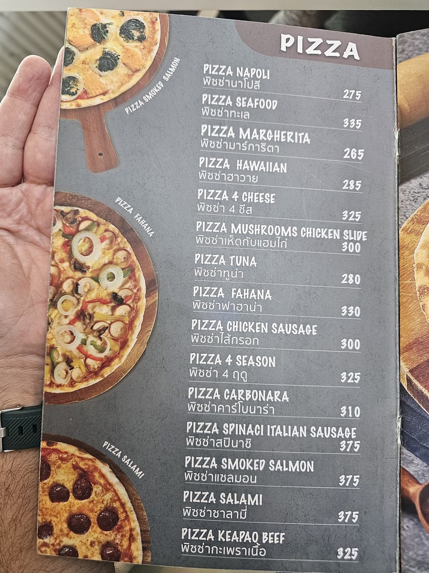 Fahana Italian (Halal) menu 3