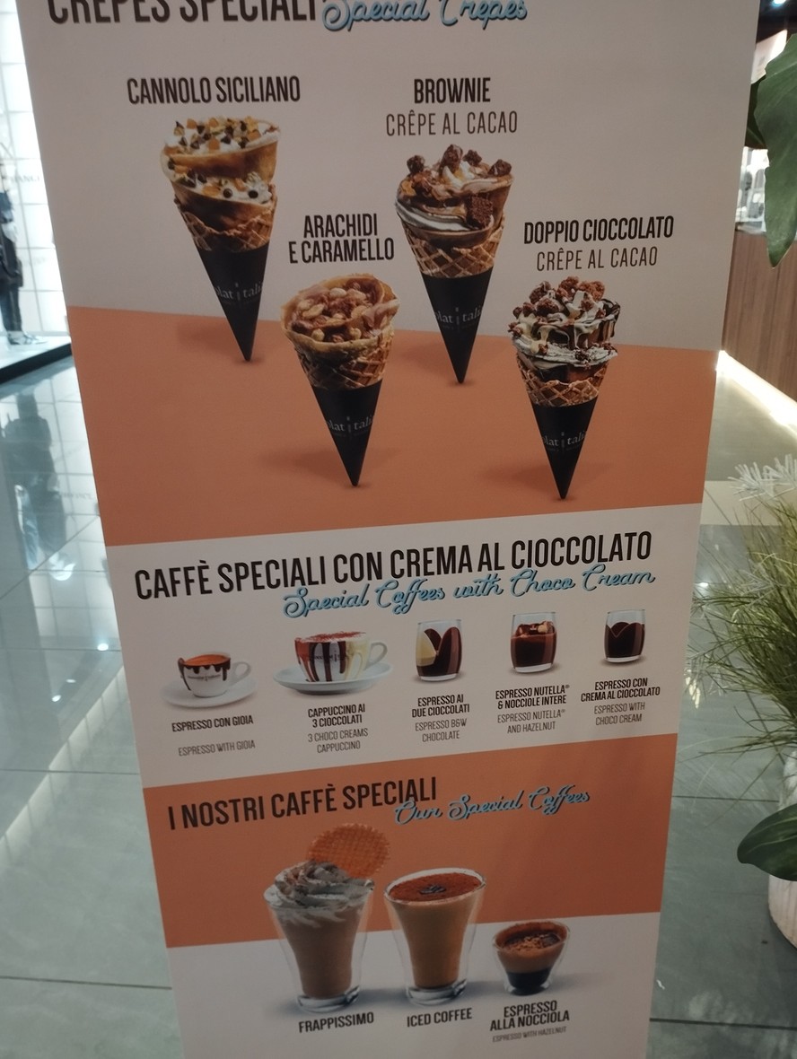 Cioccolatitaliani menu 3