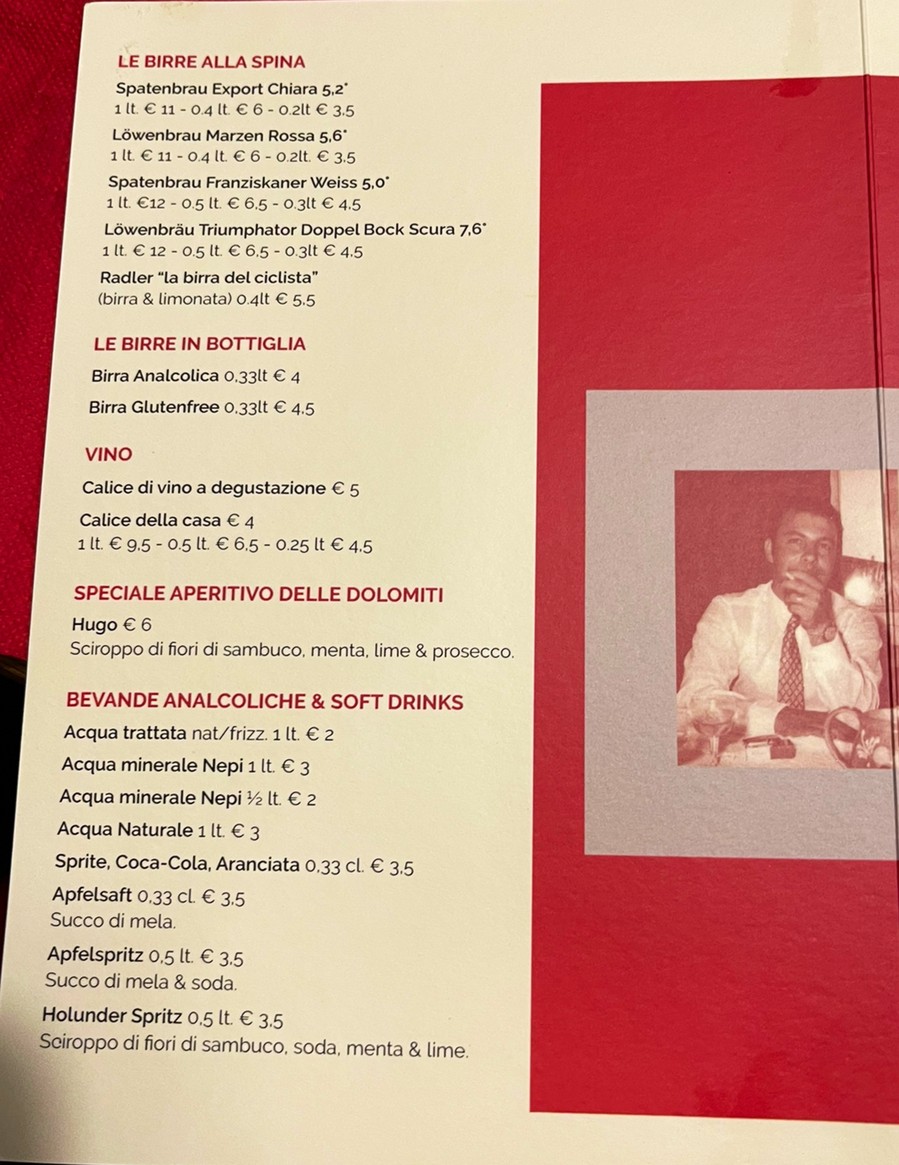 Cantina Tirolese menu 5