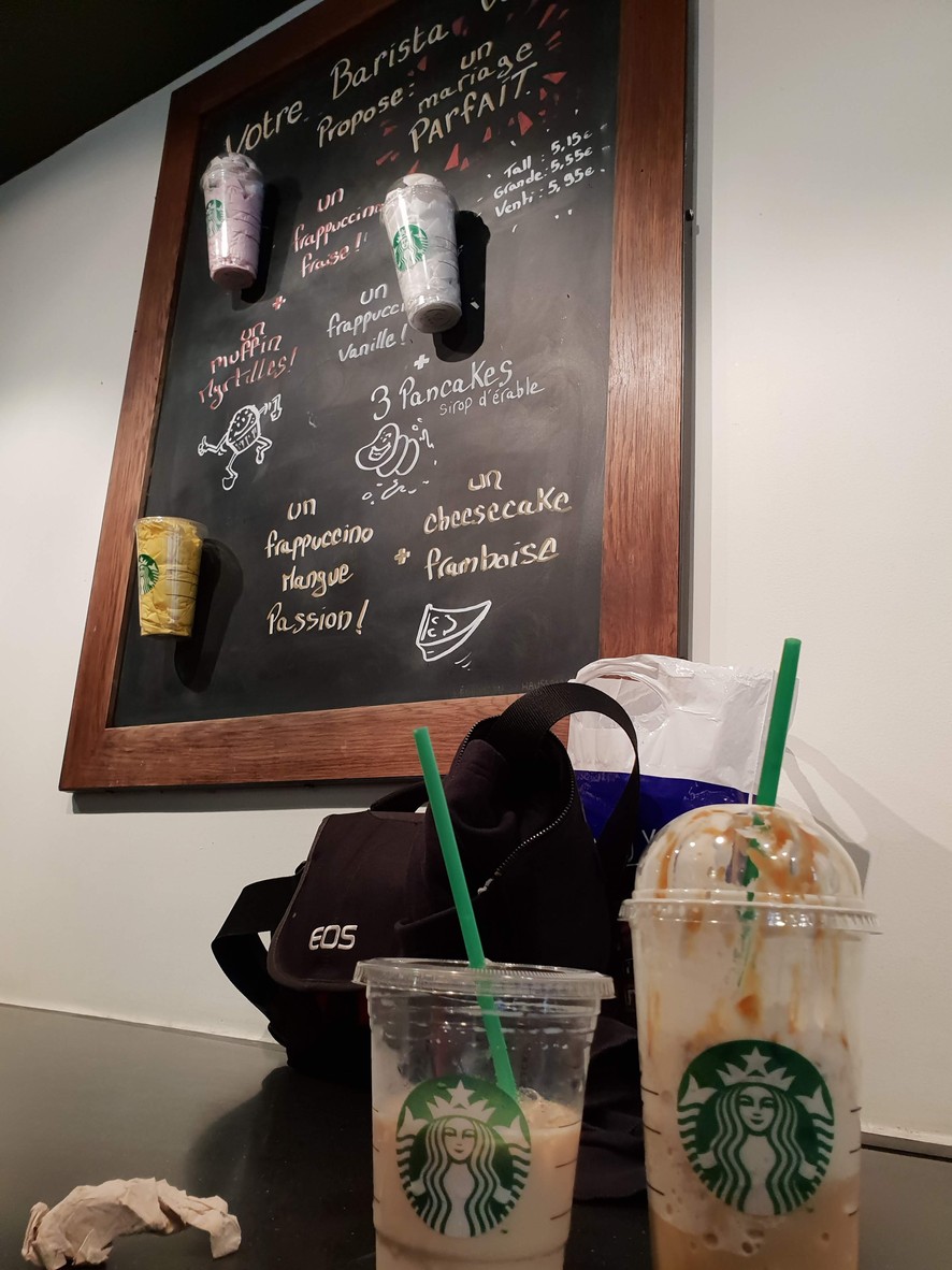 Starbucks menu 2