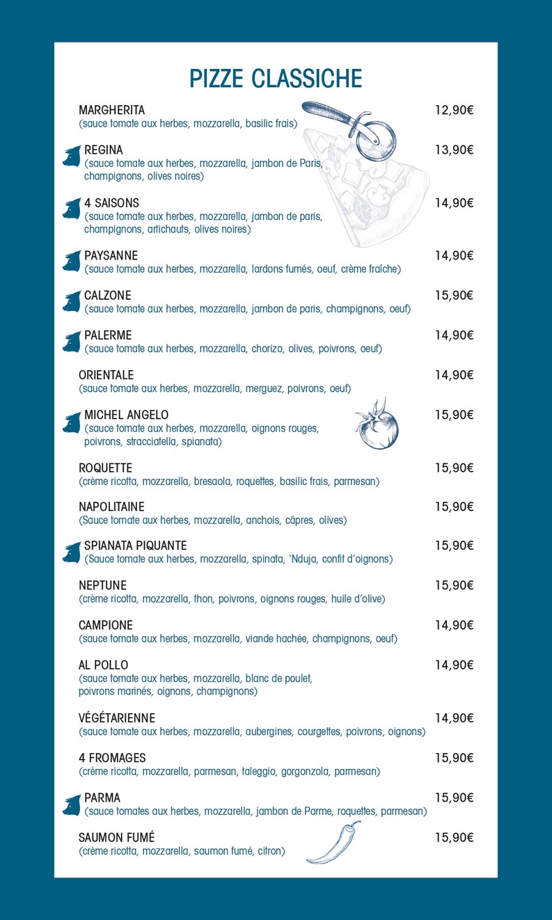 El Milano menu 2