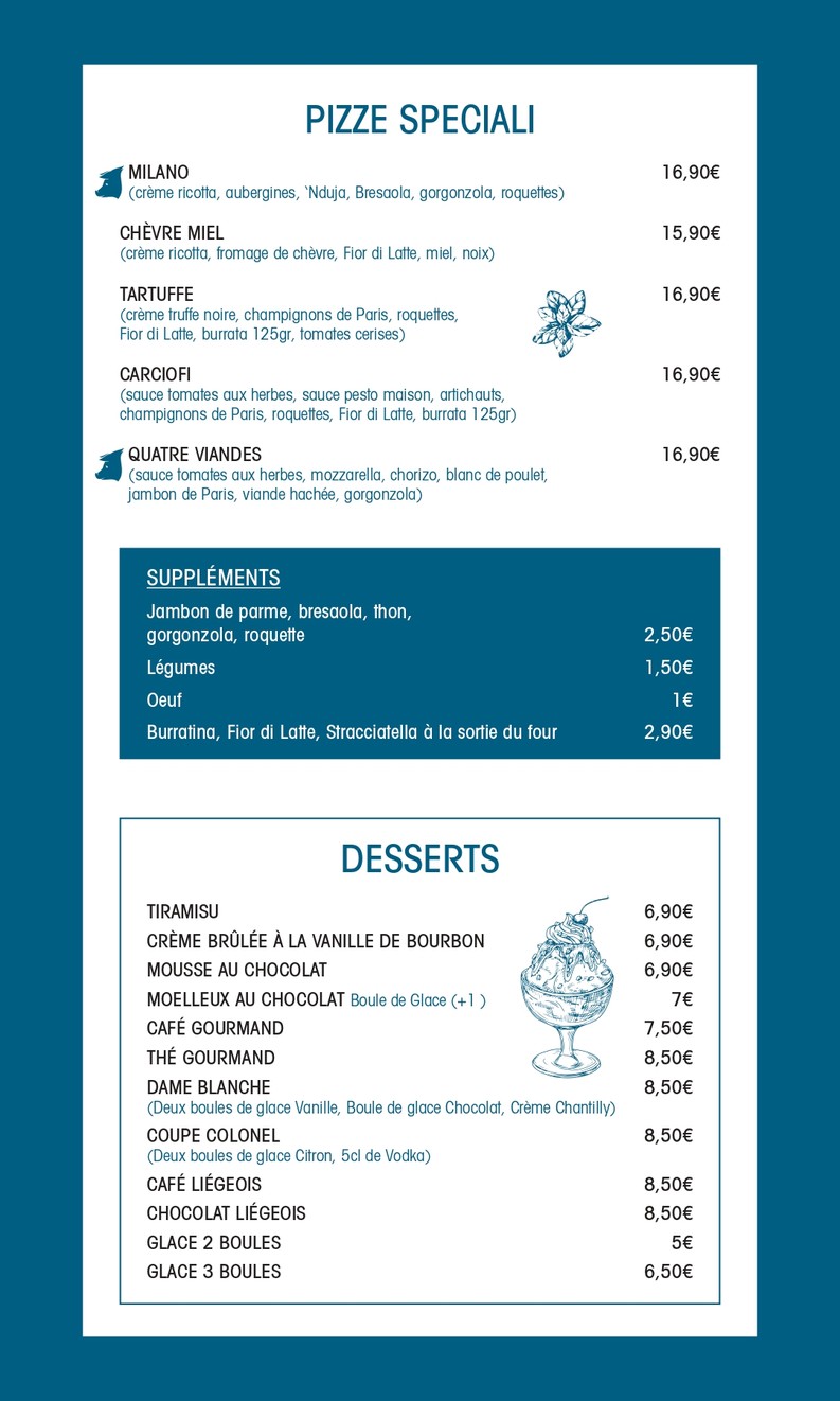 El Milano menu 3