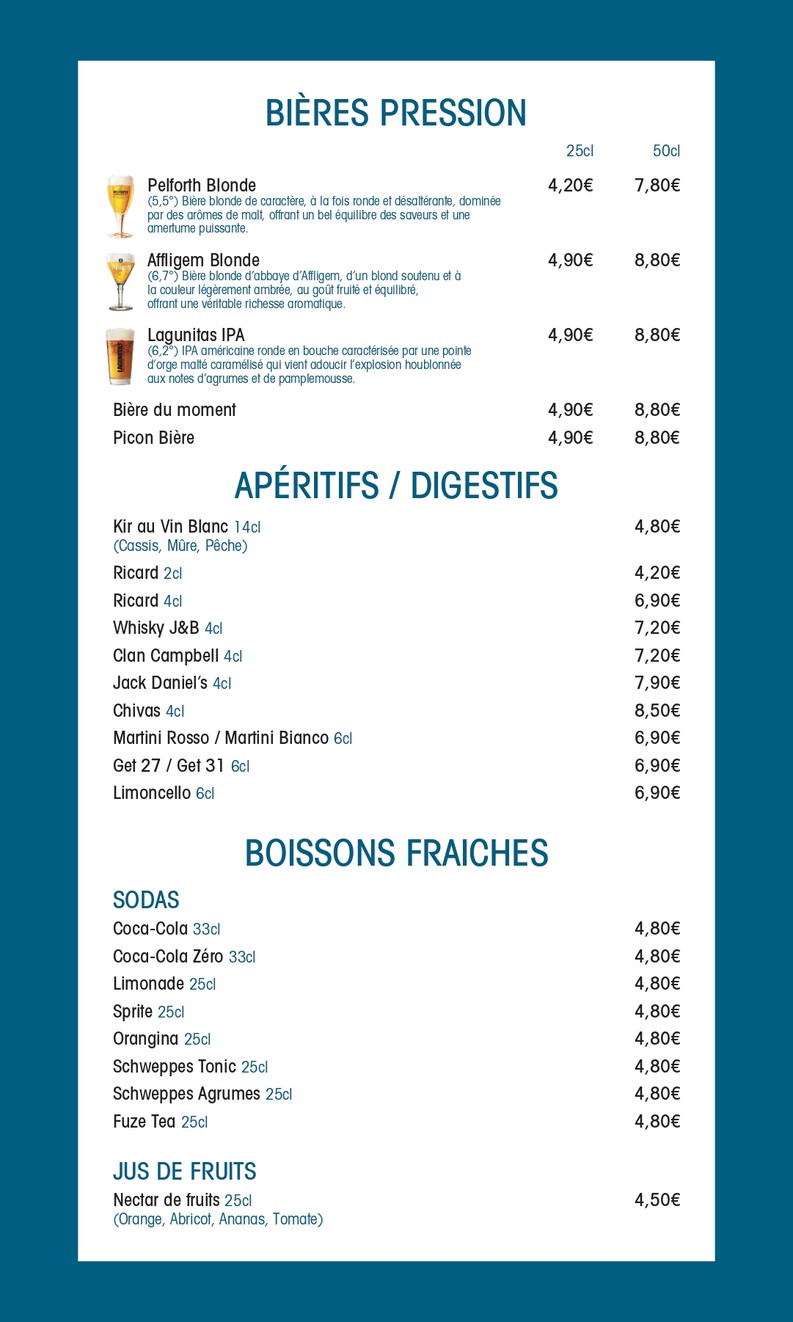 El Milano menu 5