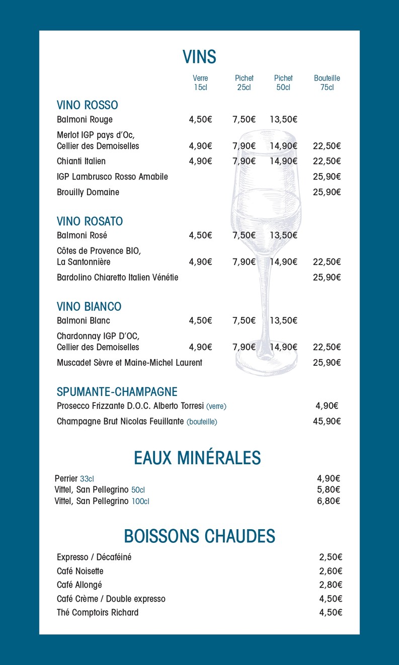 El Milano menu 6