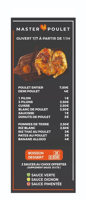 MASTER POULET - Montreuil