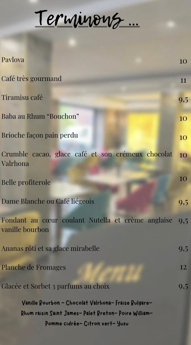 Le Bovin SteakHouse restaurant Saint-Maur-des-Fossés menu 6