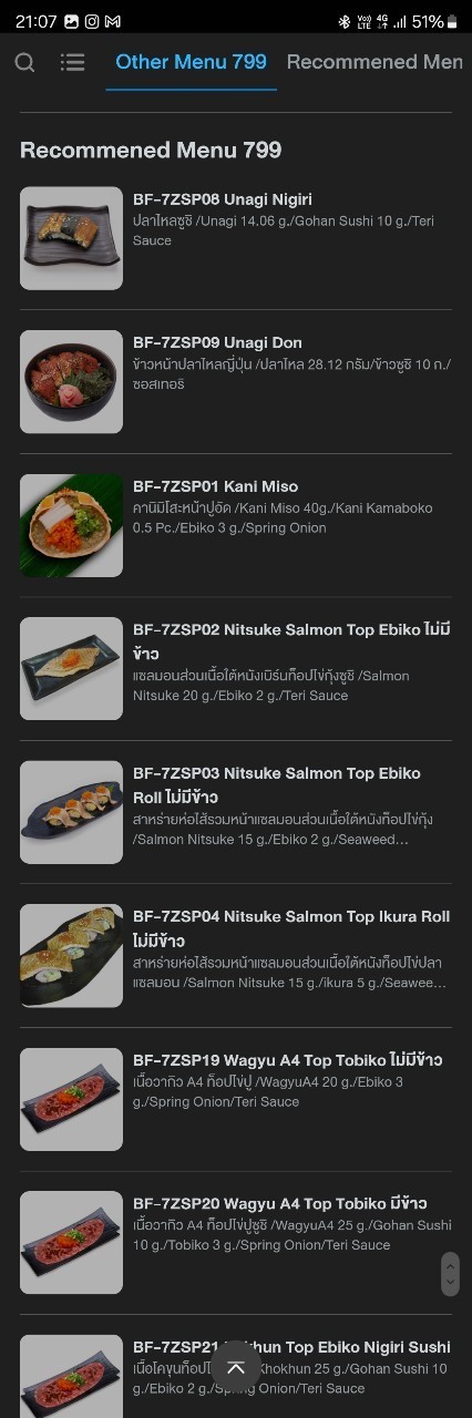 Aroi Sushi Japanese Restaurant menu 1