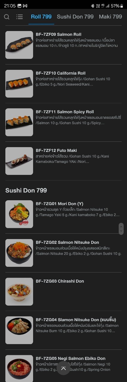 Aroi Sushi Japanese Restaurant menu 2