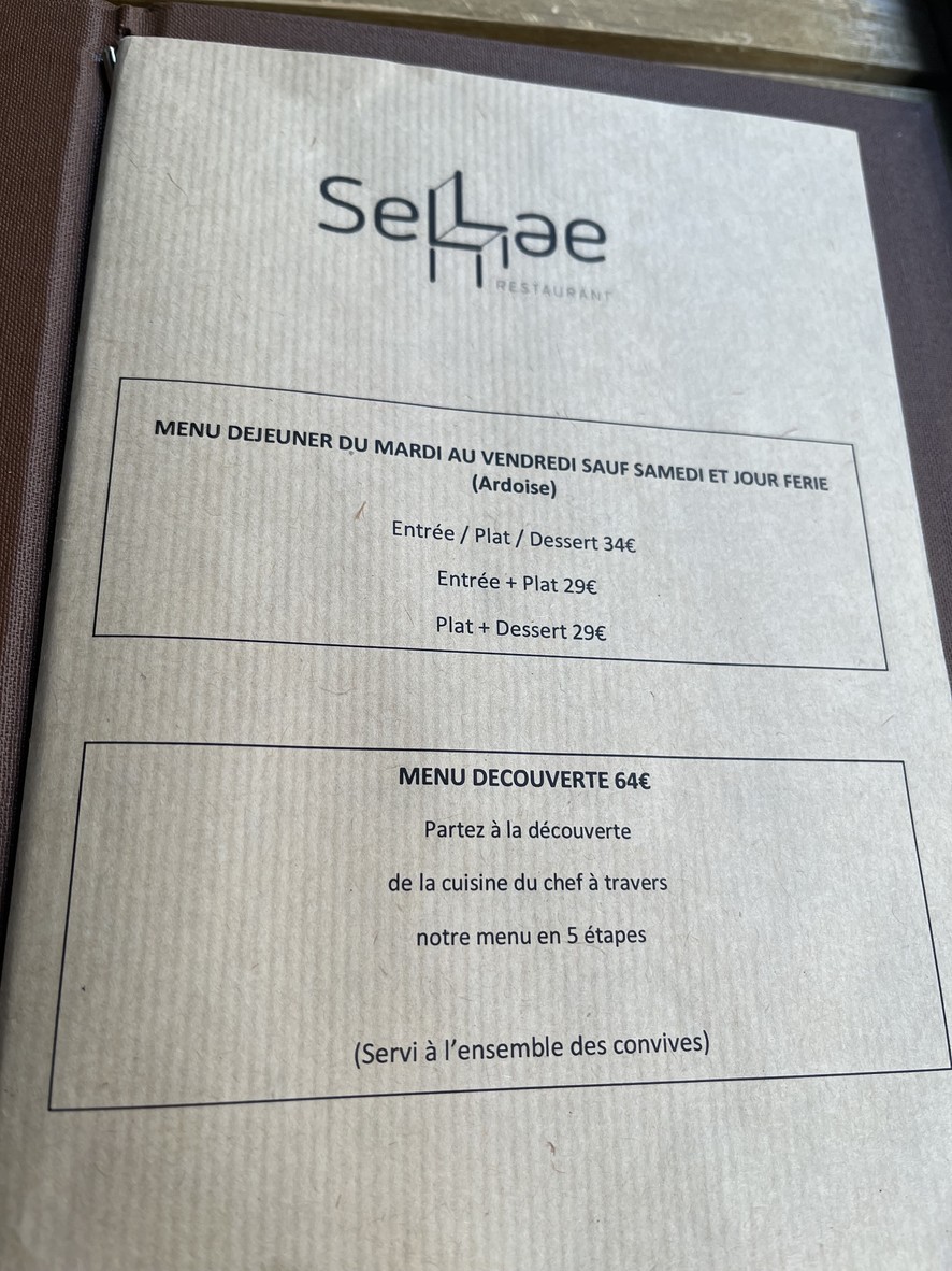 Sellae menu 1