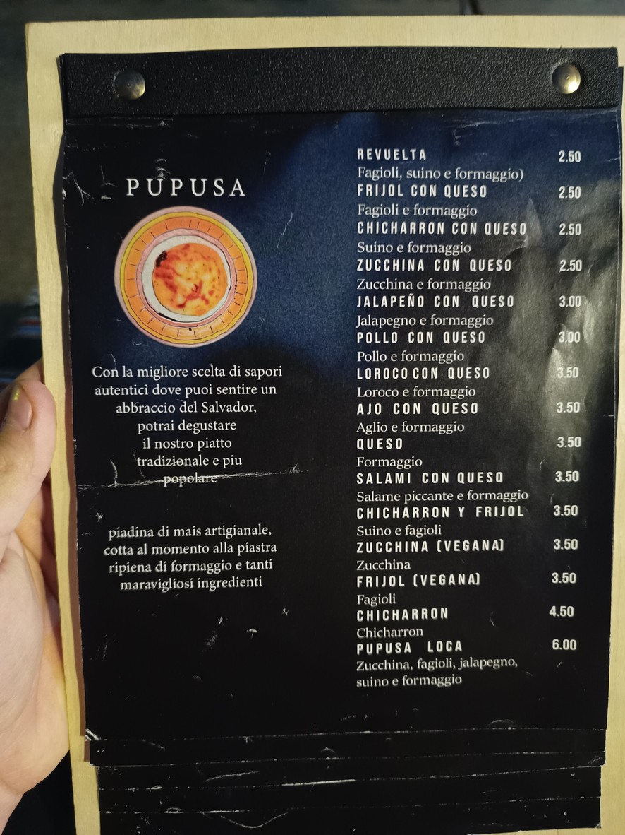 Pulgarcito menu 1
