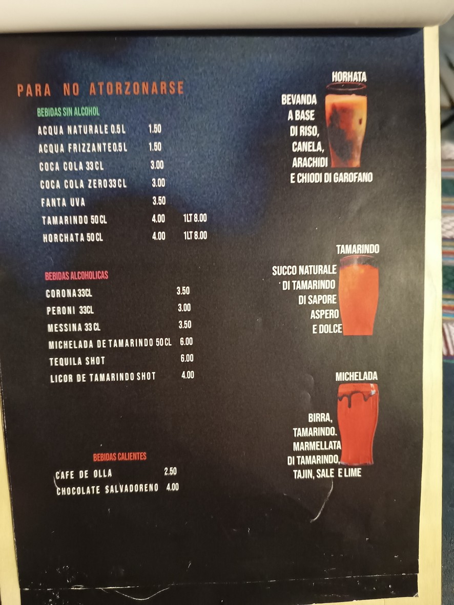 Pulgarcito menu 4