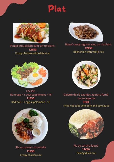 Chez Tofe menu 2