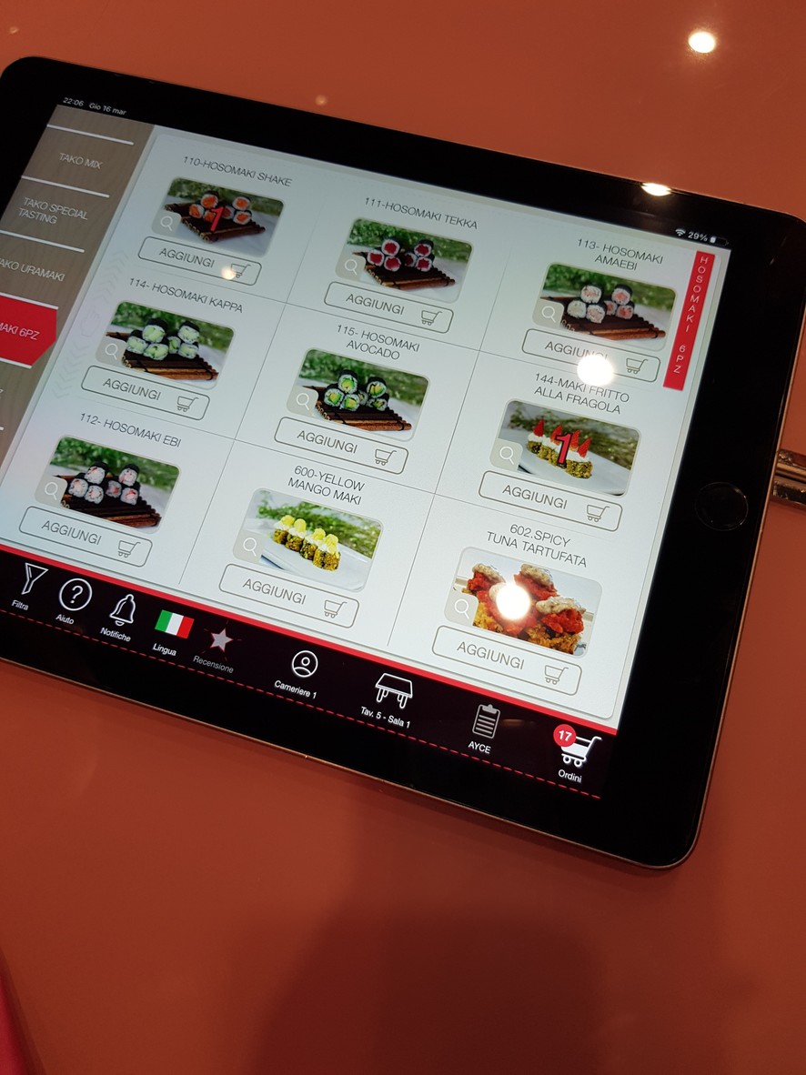 Tako Sushi Ostiense menu 1