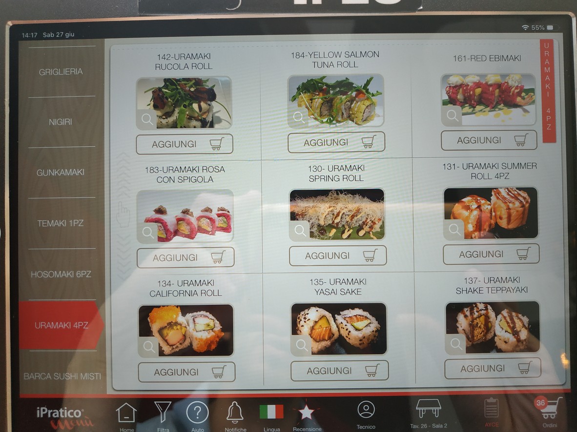 Tako Sushi Ostiense menu 2