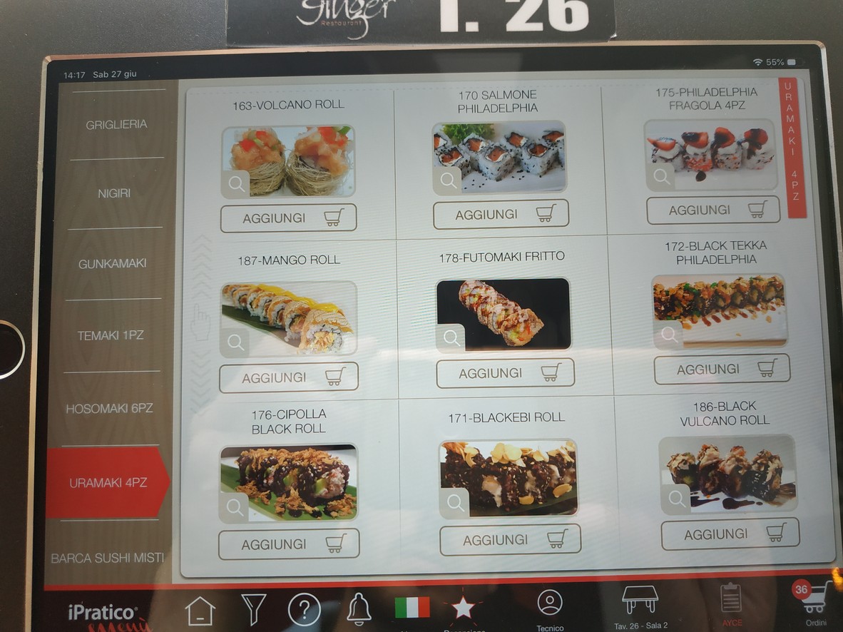 Tako Sushi Ostiense menu 4