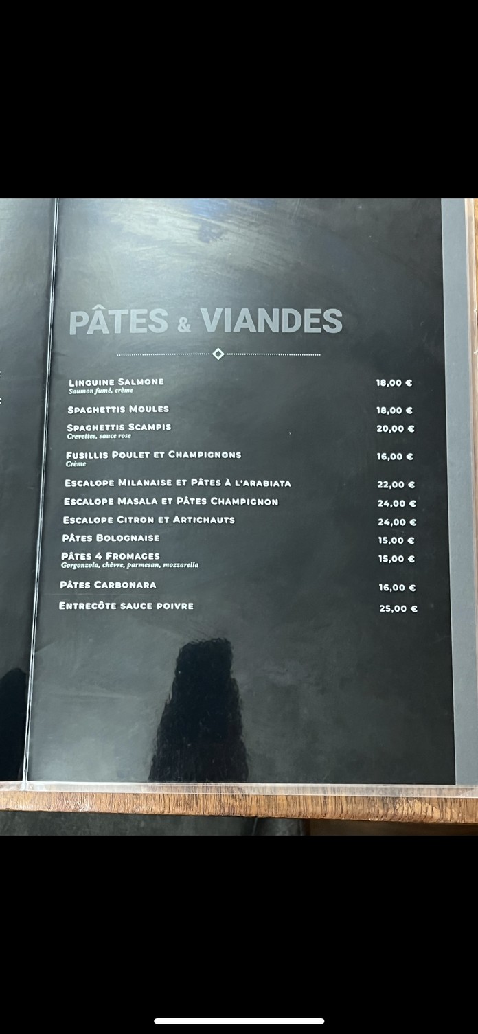 La Fontana menu 2