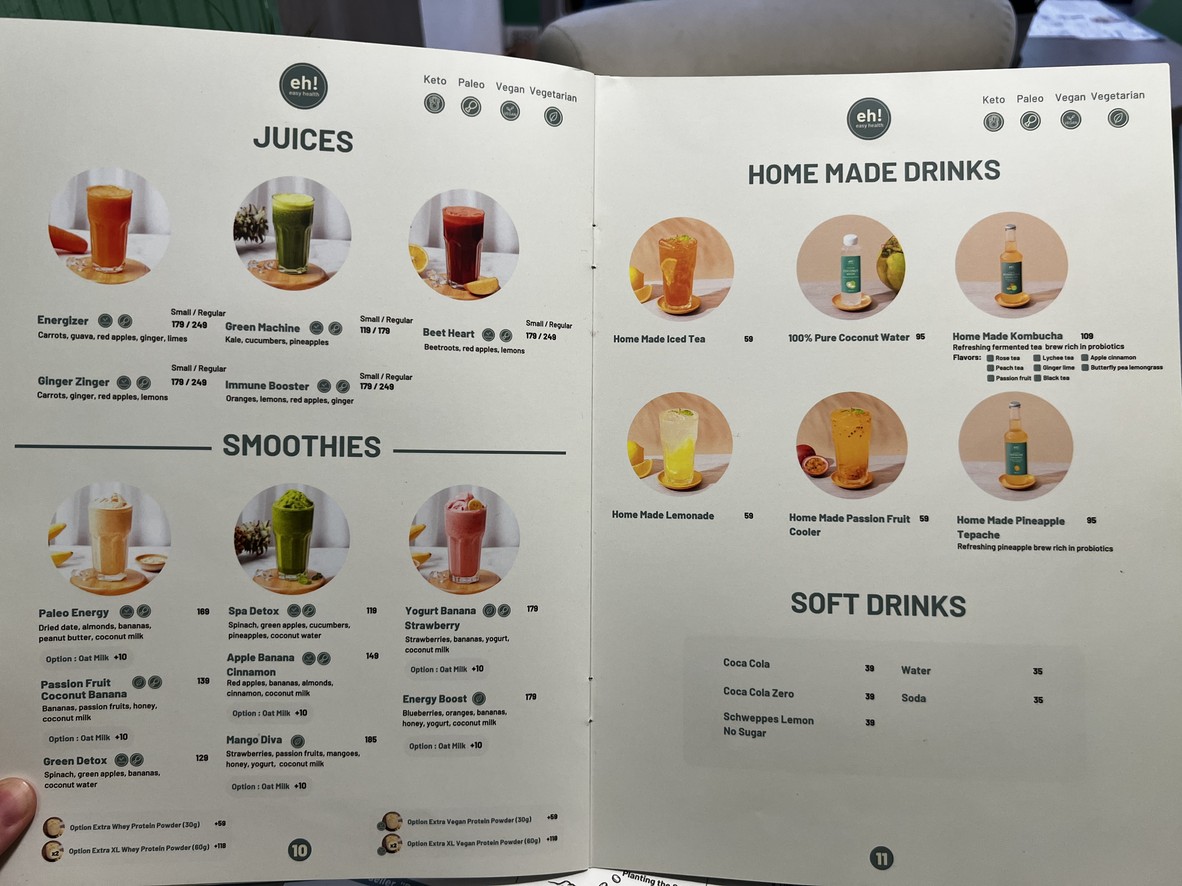 Easy Health - Ekkamai menu 4