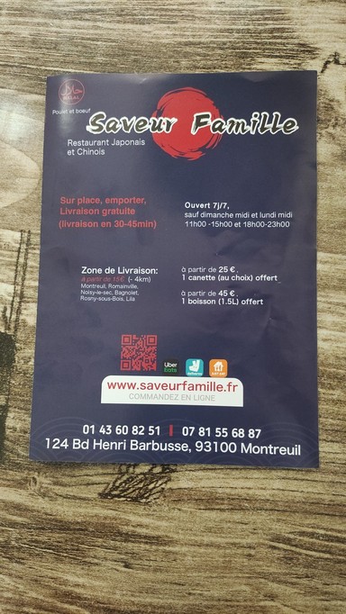 saveur famille