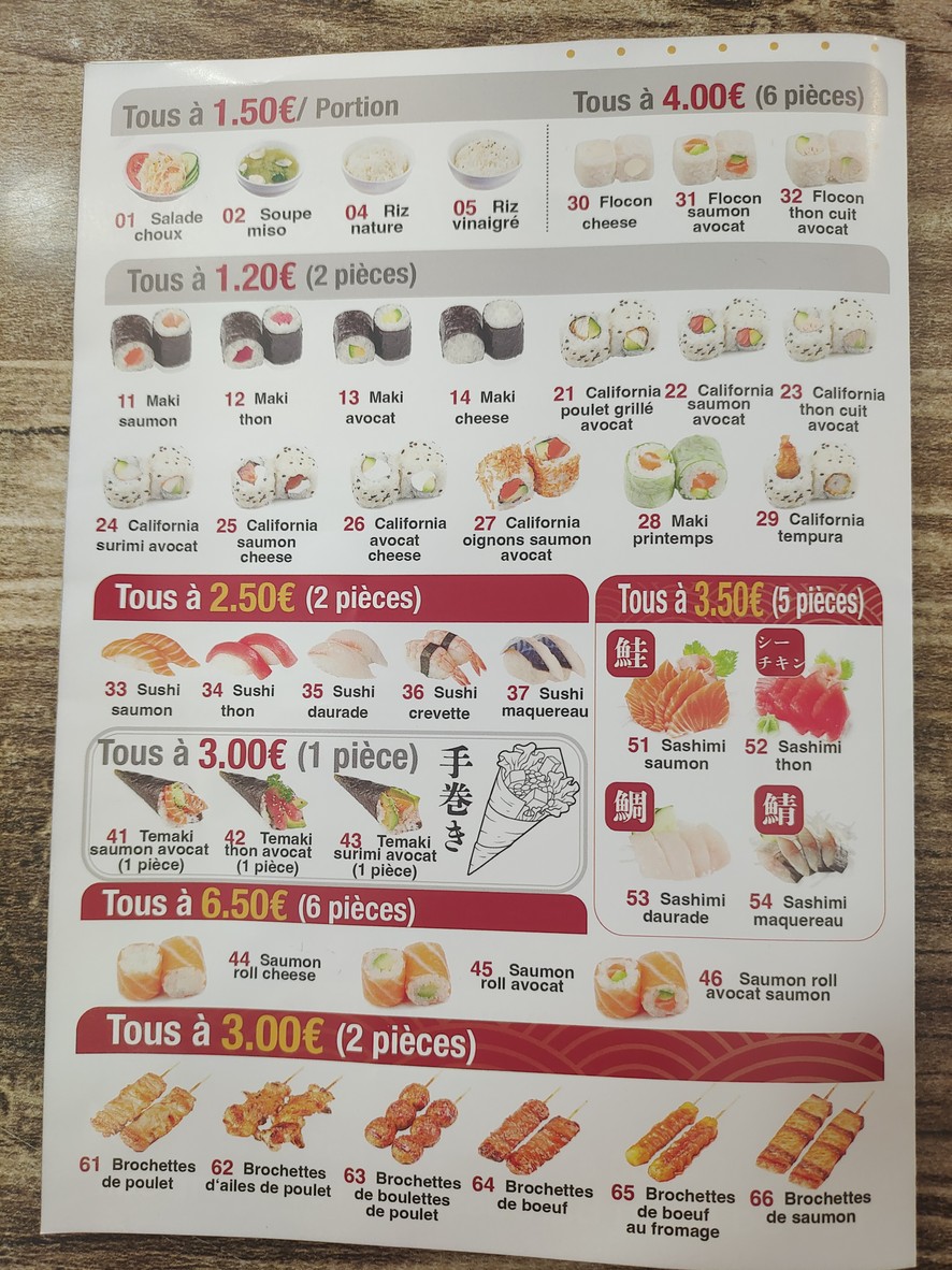 saveur famille menu 2