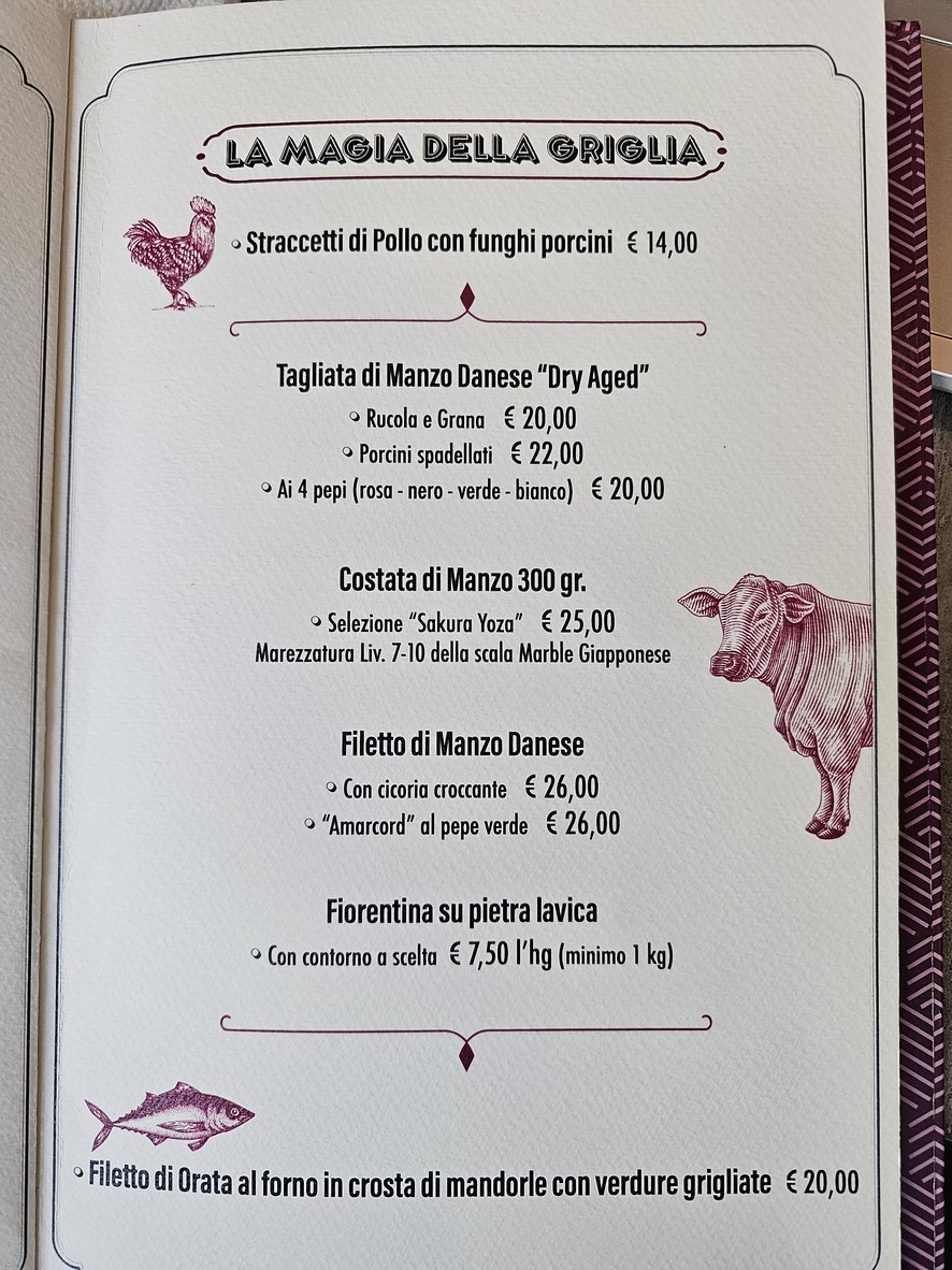 Rigatoni Conca D'Oro menu 3