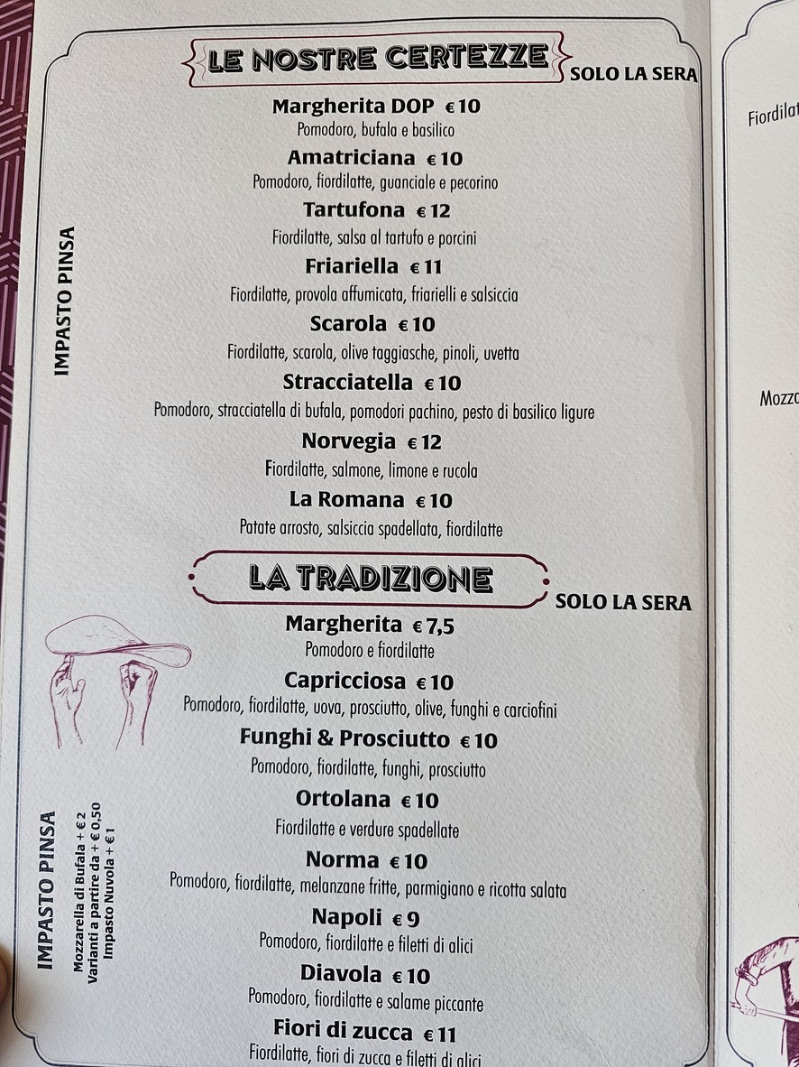 Rigatoni Conca D'Oro menu 5