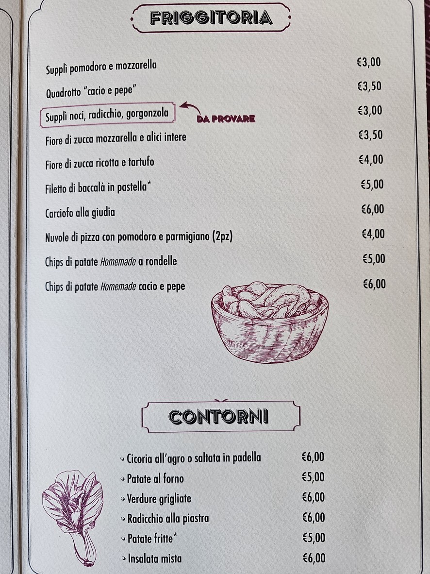 Rigatoni Conca D'Oro menu 7