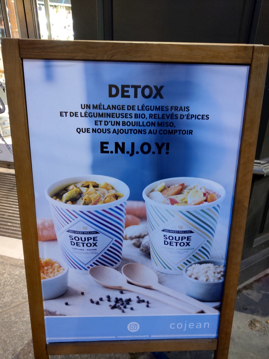 Cojean Haussmann menu 1